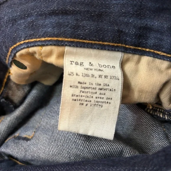 Men’s Rag & Bone.  Jeans. Standard issue. - Picture 7 of 8